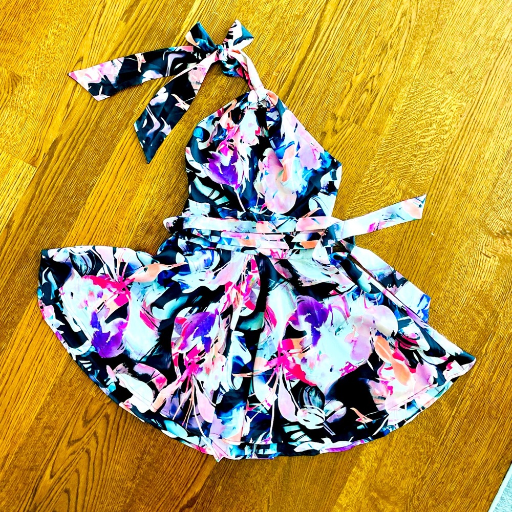 Marciano silky romper dress